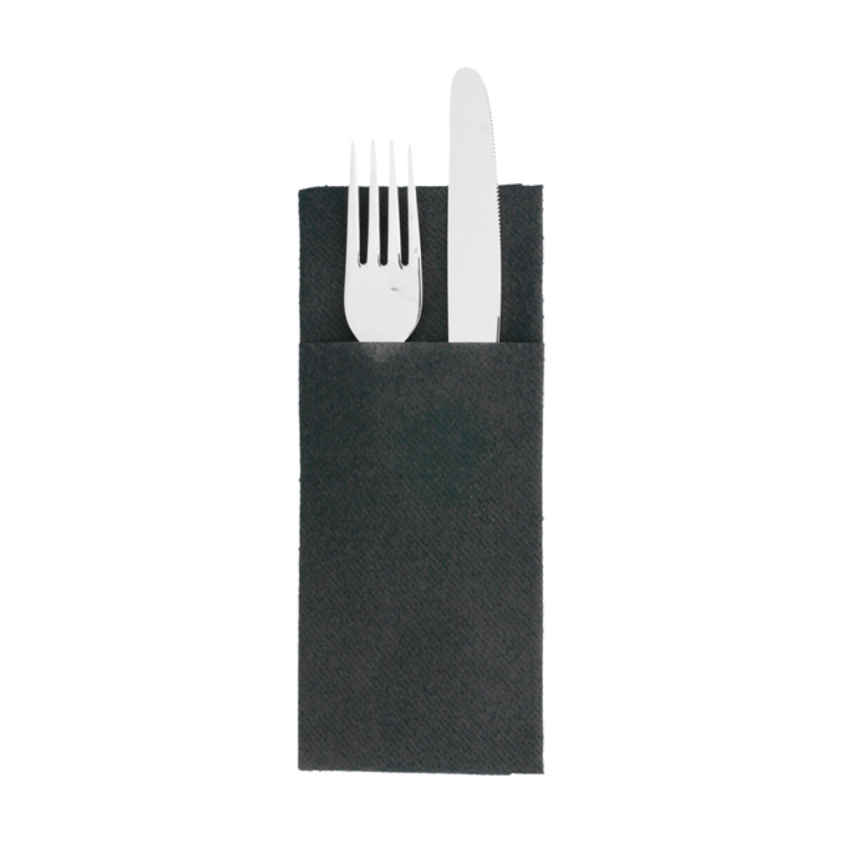 Servilleta Negra Airlaid Cangurito 33x40 - 50 Uds 