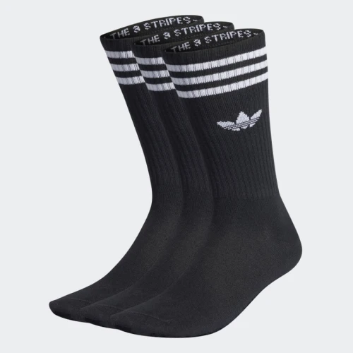 Medias Adidas High Crew 3 Pares Negro