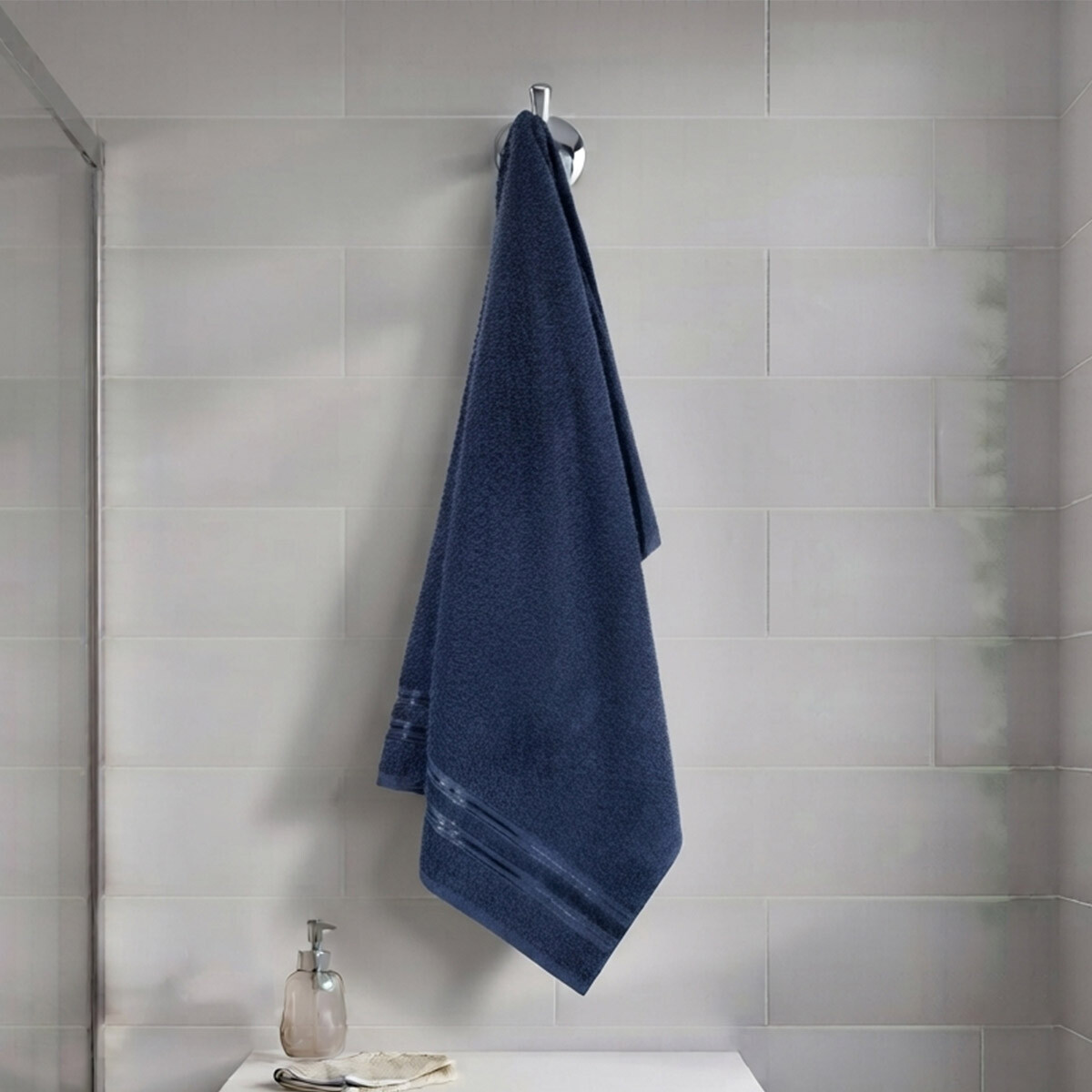 Toalla Mano Dohler Dueto 50 x 70 cm 100% Algodón - AZUL 