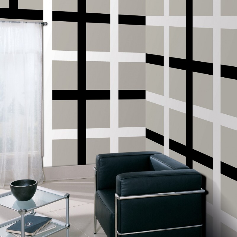 WALLPOPS BLACK JACK STRIPE WALLPOPS BLACK JACK STRIPE