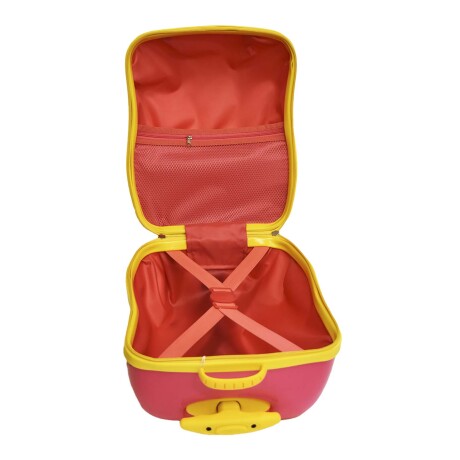 Valija Infantil Rígida Mochila Maleta Pequeña Escuela Viaje Rojo