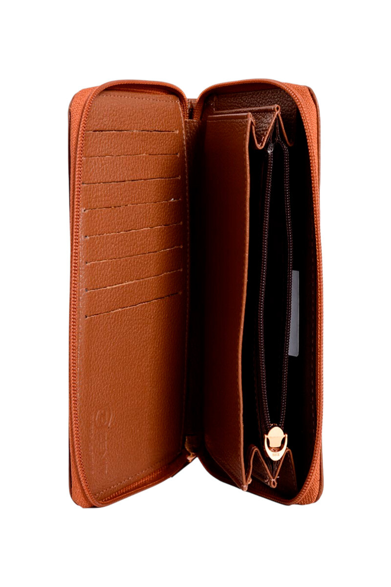 BILLETERA CUERO MUJER MARRÓN BILLETERA CUERO MUJER MARRÓN