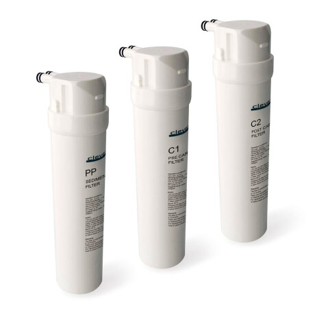 Kit Cartuchos PP C1 C2 X3 Purificador Clever 000
