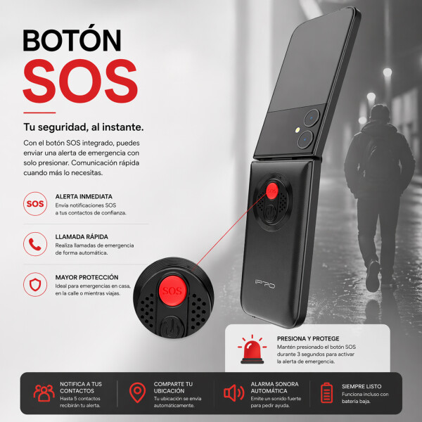 Celular Ipro V20s 4g Dual Sim NEGRO