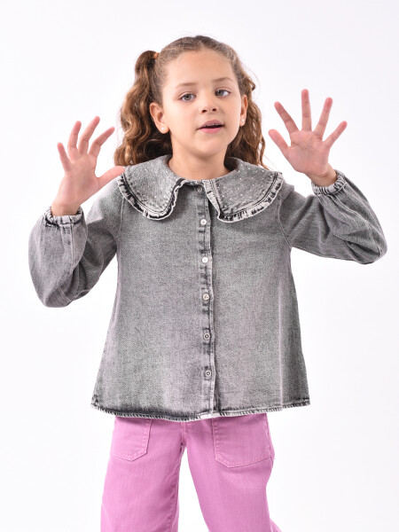 CAMISA MALAGA GRIS
