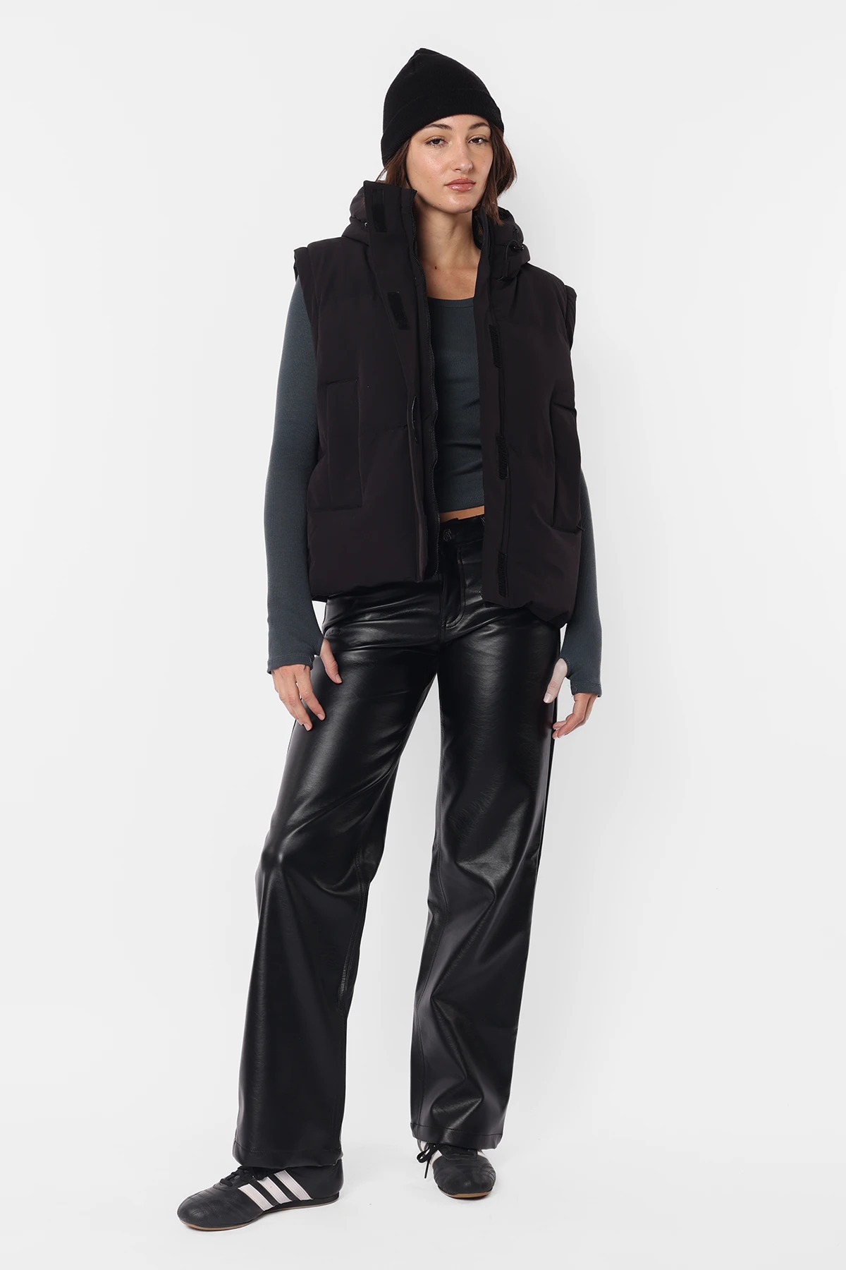 Top Alanis Gris Plomo
