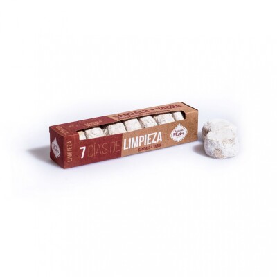 Pastillas de Limpieza 7 días - sándalo y yagra Sagrada Madre 7 Dias De Limpieza Sandalo Y