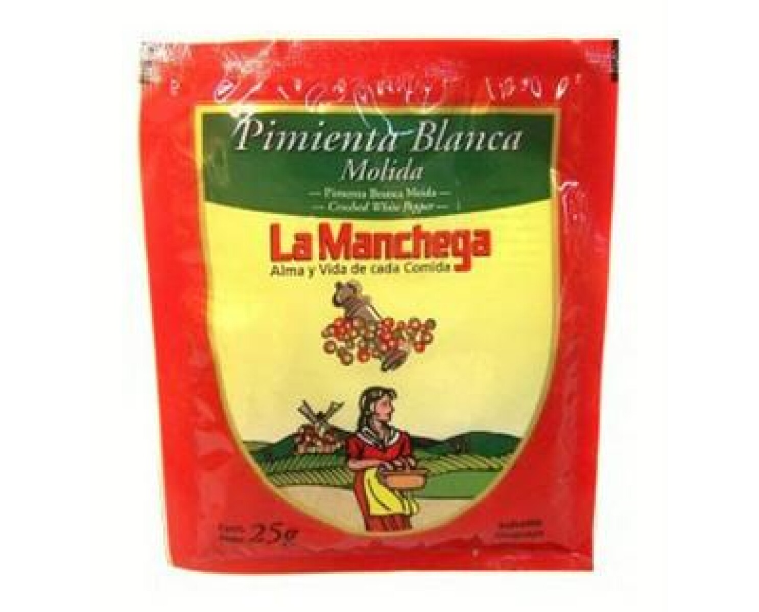 PIMIENTA BLANCA MOLIDA MONTE CUDINE 25G 