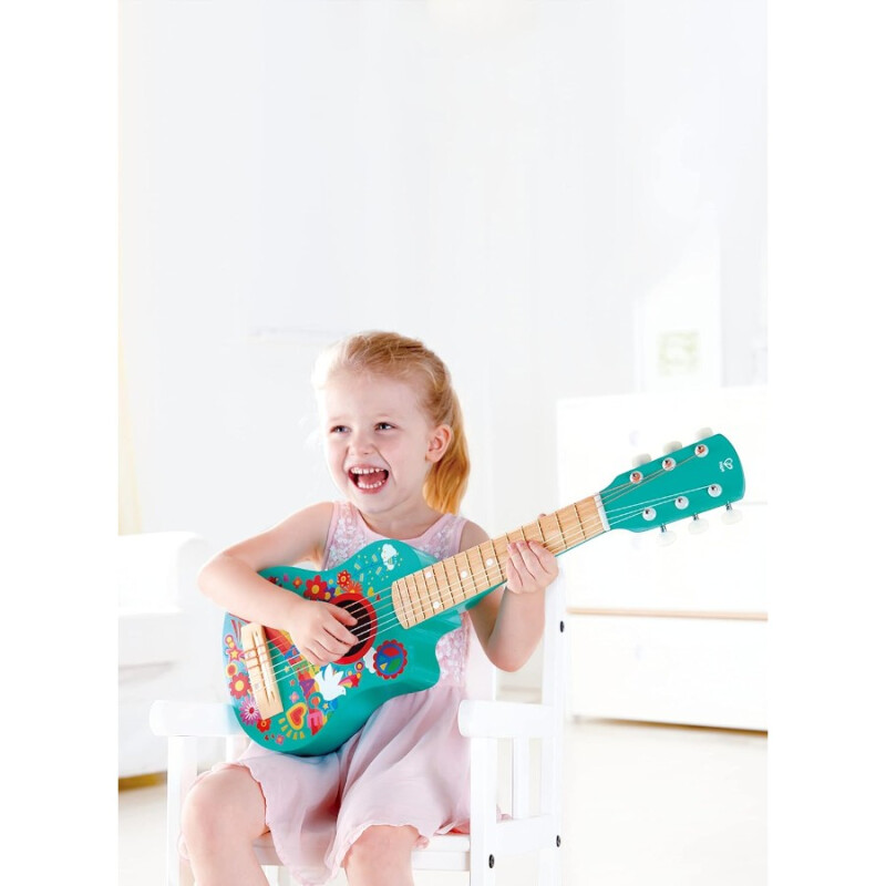 Guitarra Infantil Flower Power Hape Guitarra Infantil Flower Power Hape