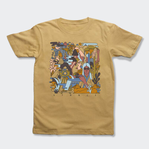 Remera Stance Madre Amarillo