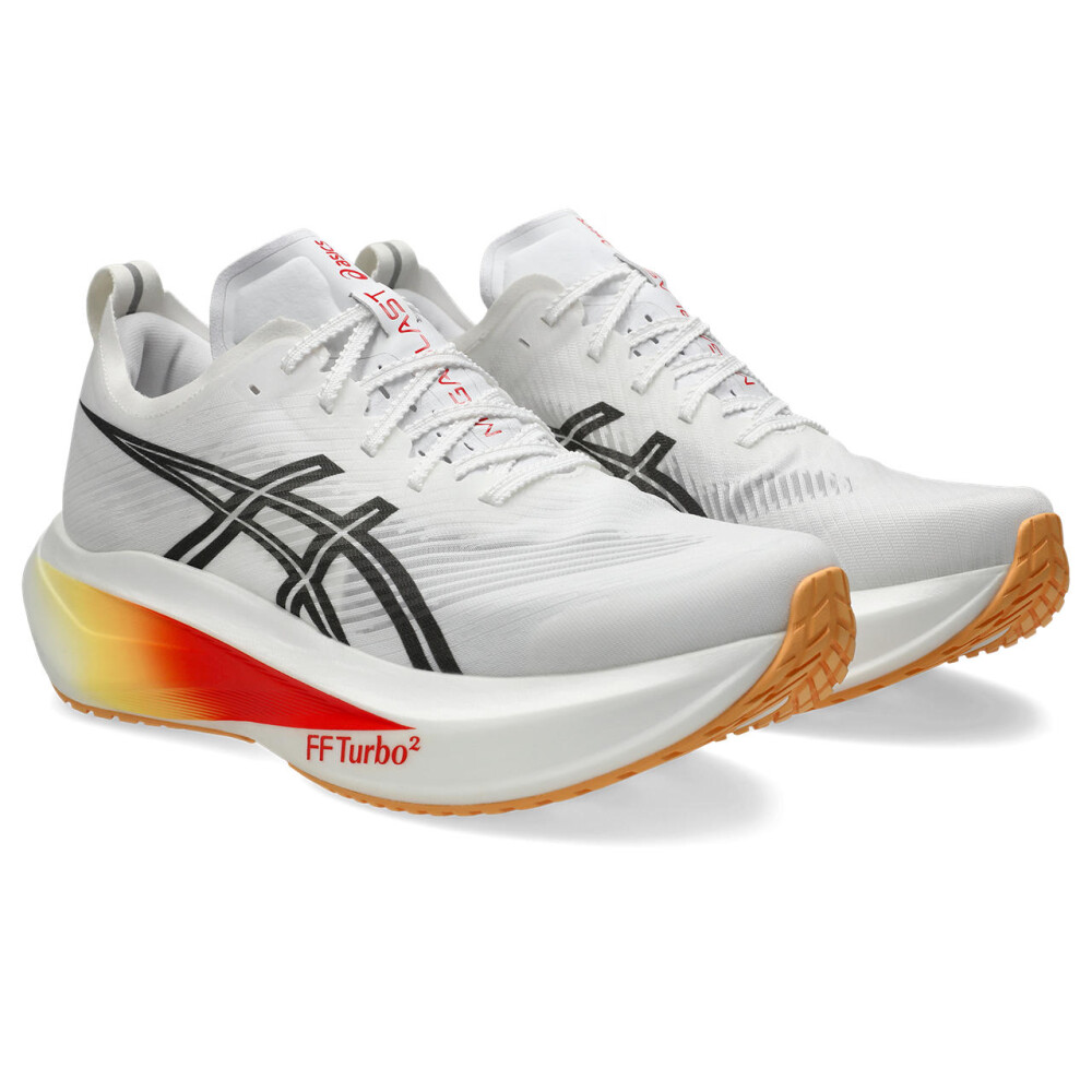 Zapatillas Running Megablast Unisex White/orange Glow