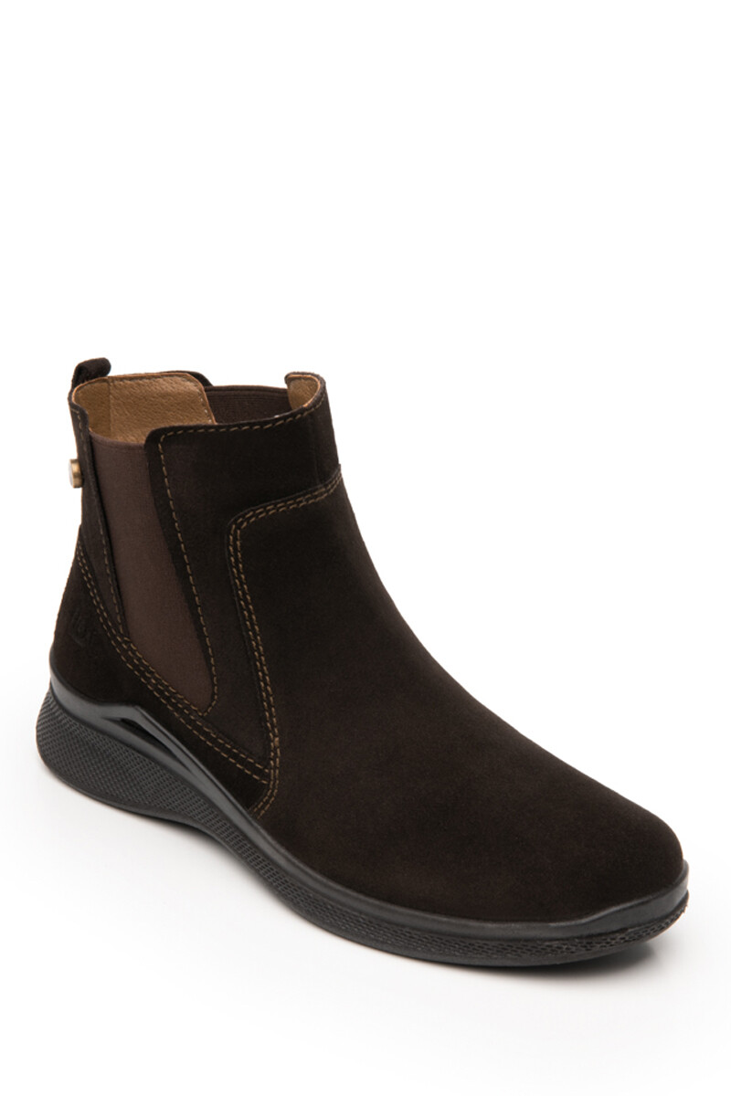 Botín Con Elástico Flexi Country Para Mujer Con Sistema Walking Soft -  Marrón — Marcel Calzados | LUWINGO S.A