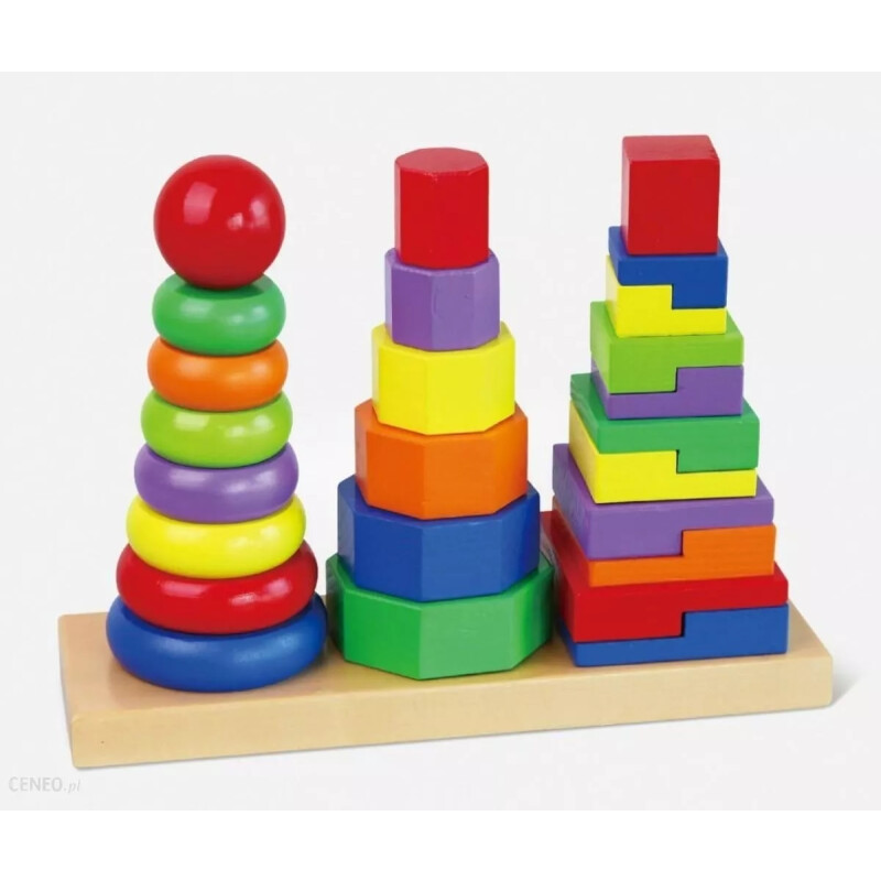 VIGA - JUEGO DE APILAR DE FORMAS GEOMÉTRICAS VIGA - JUEGO DE APILAR DE FORMAS GEOMÉTRICAS