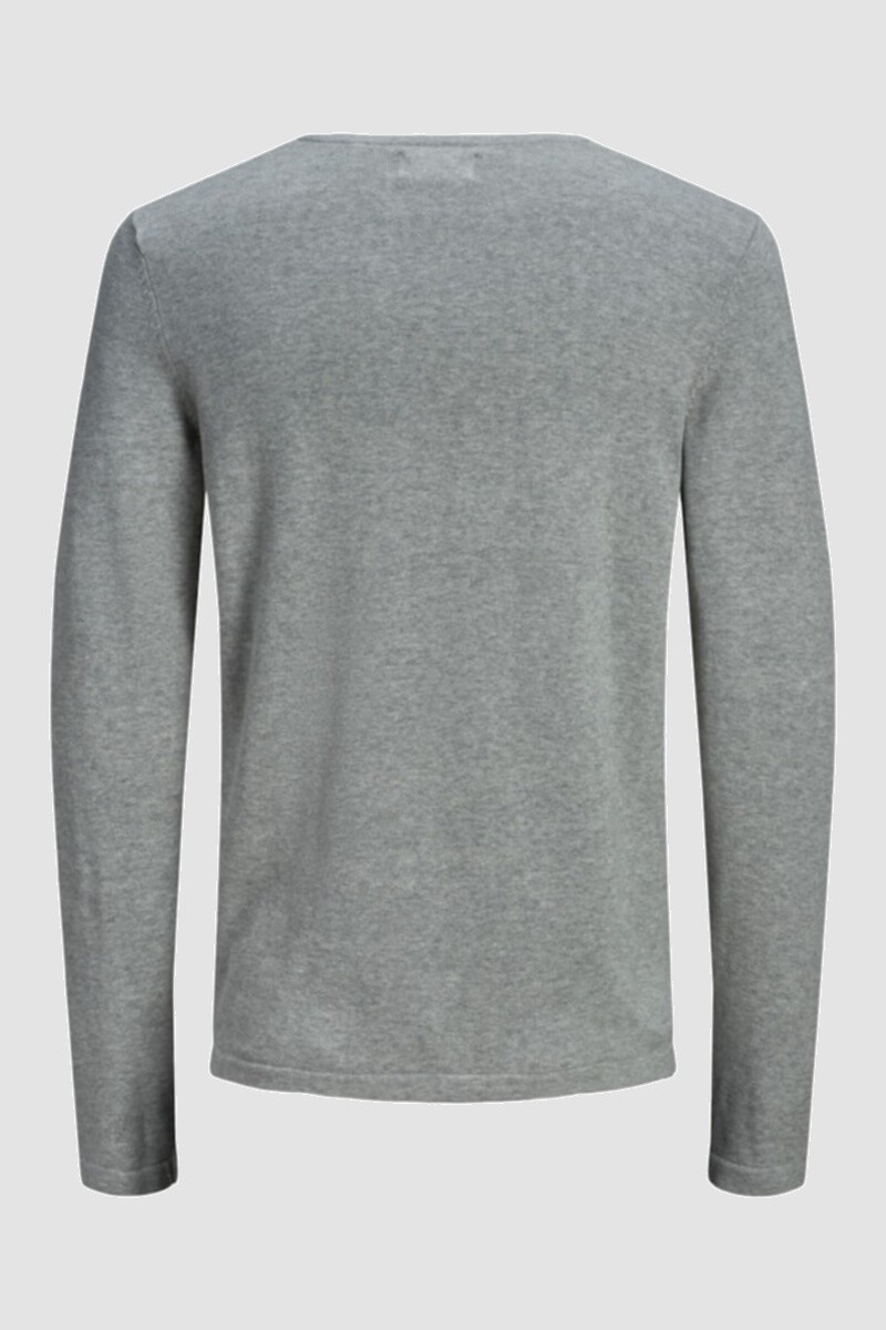 Sweater básico Light Grey Melange