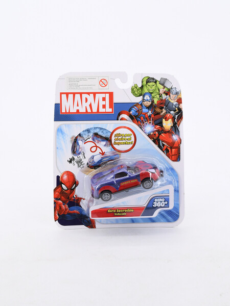 AUTITO SPIDER MAN AZUL