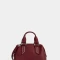 Bowling Noche Cartera Bowling Con Tachas - Rojo Burdeaux