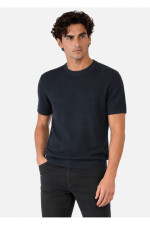 Remera tejida a la Base NEW BLUE