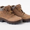 BOTIN NOBUCK MUJER Marrón Claro