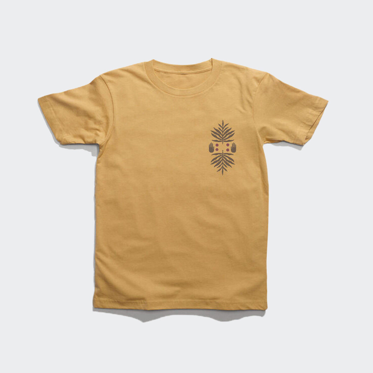 Remera Stance Adobe Dot - Amarillo 