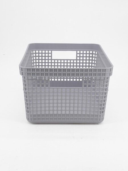 CESTA PLASTICA BLANCA BLANCO