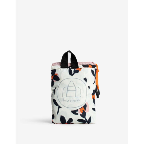 Bolso Plegable Con Estampa Floral Estampado Flores