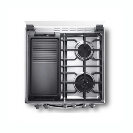 Cocina A Gas INDURAMA In-Florencia 4 Hornallas Con Grill Tapa De Vidrio Templado - Acero Inoxidable Cocina A Gas INDURAMA In-Florencia 4 Hornallas Con Grill Tapa De Vidrio Templado - Acero Inoxidable