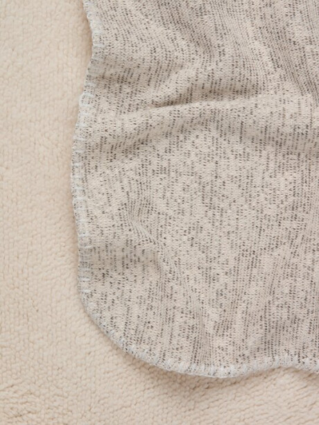 Manta throw GEDEBLAD 130x180 chenille gris/blanco Manta throw GEDEBLAD 130x180 chenille gris/blanco