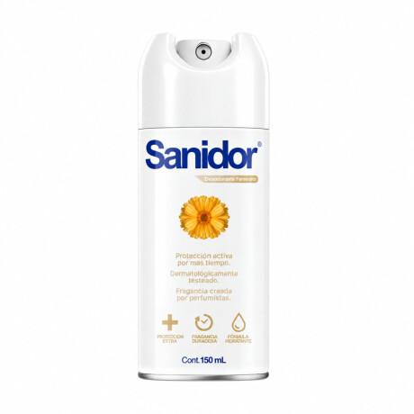 DESODORANTE AEROSOL SANIDOR 150 ML PROTECCION ACTIVA DESODORANTE AEROSOL SANIDOR 150 ML PROTECCION ACTIVA