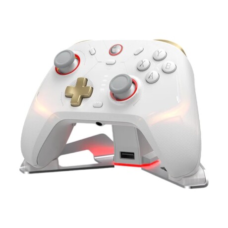 Joystick Gamesir Cyclone 2 Blanco con Base 001