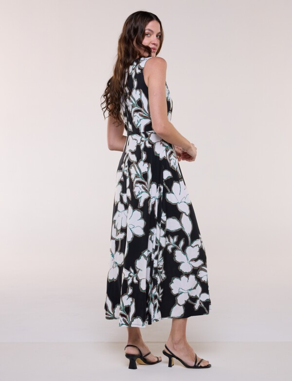 Vestido Floral NEGRO/MULTI