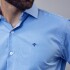 Camisa Luxury Celeste oscuro