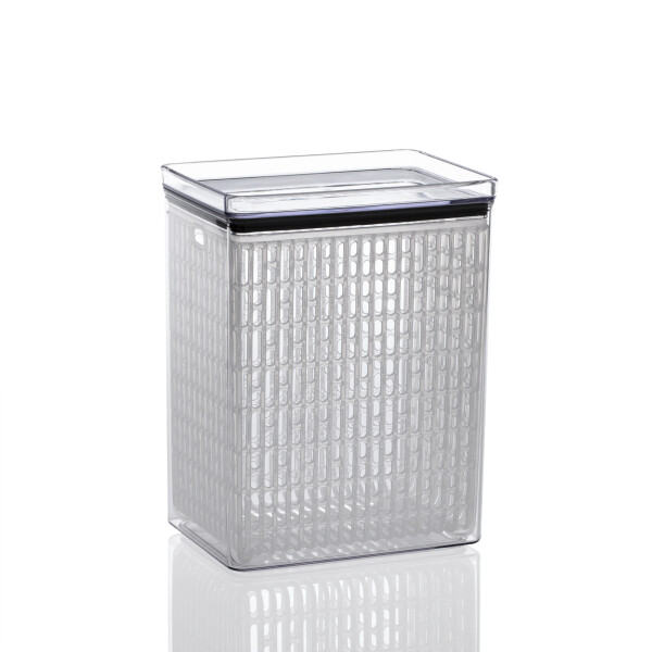 POTE HERMETICO LUMINI RECTANGULAR FRESH 4.2 LT TRANSPARENTE