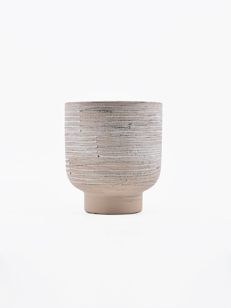 MACETA TERRA - BEIGE 