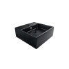 Mueble de baño Suspendido Alice Negro 100cm con Bacha de Loza Mueble De Baño Suspendido Alice Negro 100cm Con Bacha De Loza