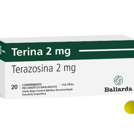 Terina 2mg 20 Comprimidos Terina 2mg 20 Comprimidos