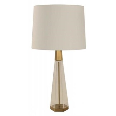 VELADOR DE MESA VIDRIOS 1L E27 DORADO ANGOSTO VELADOR DE MESA VIDRIOS 1L E27 DORADO ANGOSTO