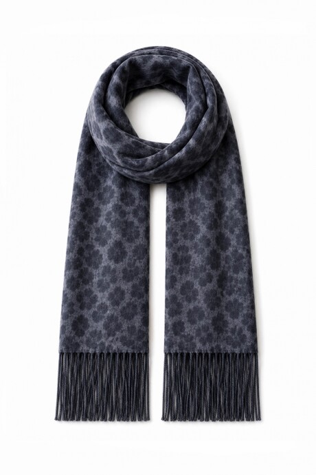 Bufanda Animal Print Marrón