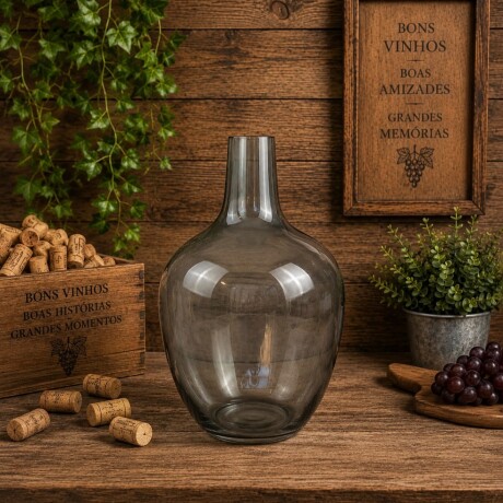 Florero Decorativo De Vidrio - 30 cm Altura Florero Decorativo De Vidrio - 30 cm Altura