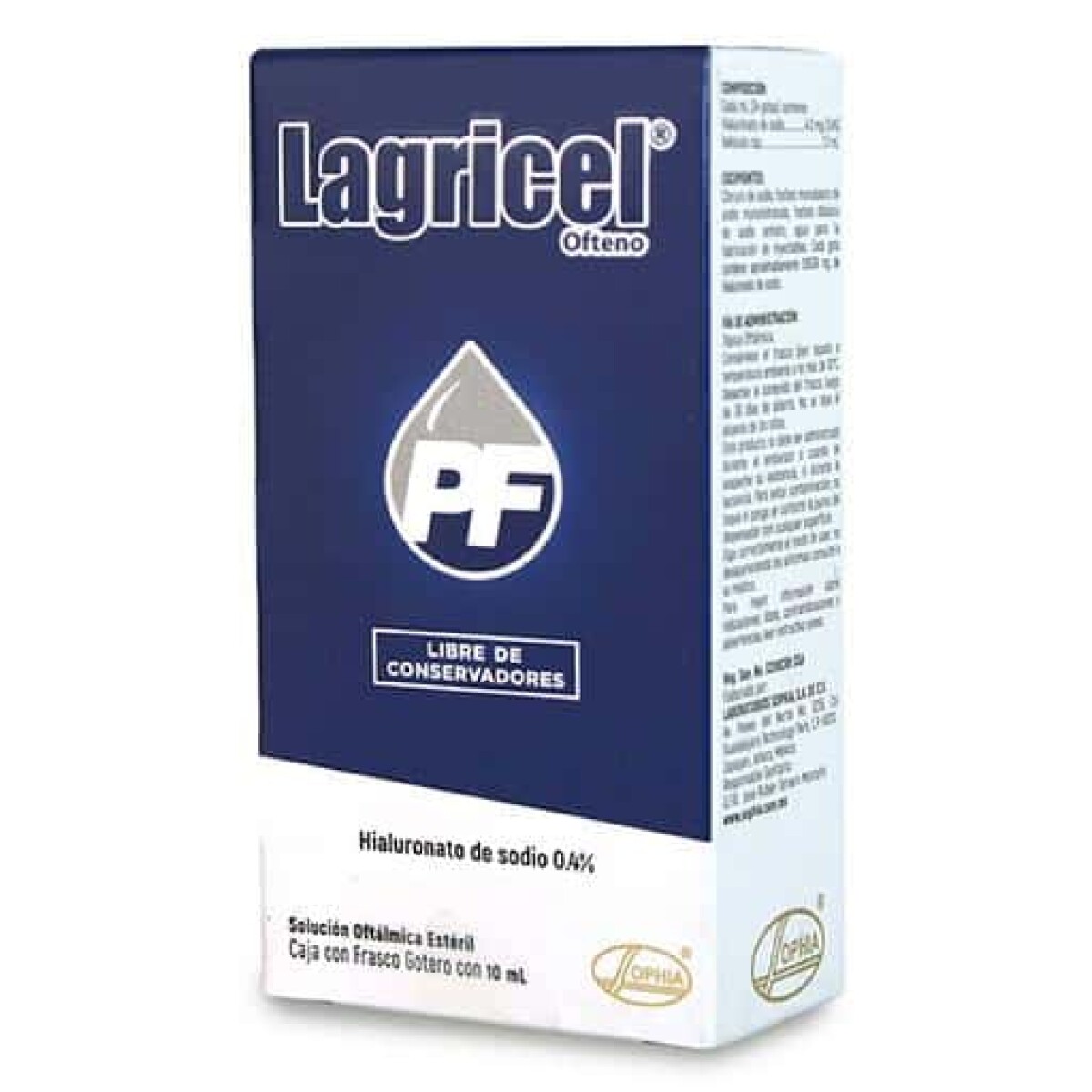 Lagricel Ofteno PF Multidosis 10ml 