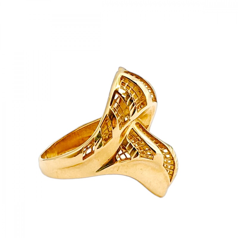 Anillo Calado-Oro bajo-Sin Piedra-AN8198 sinpiedra