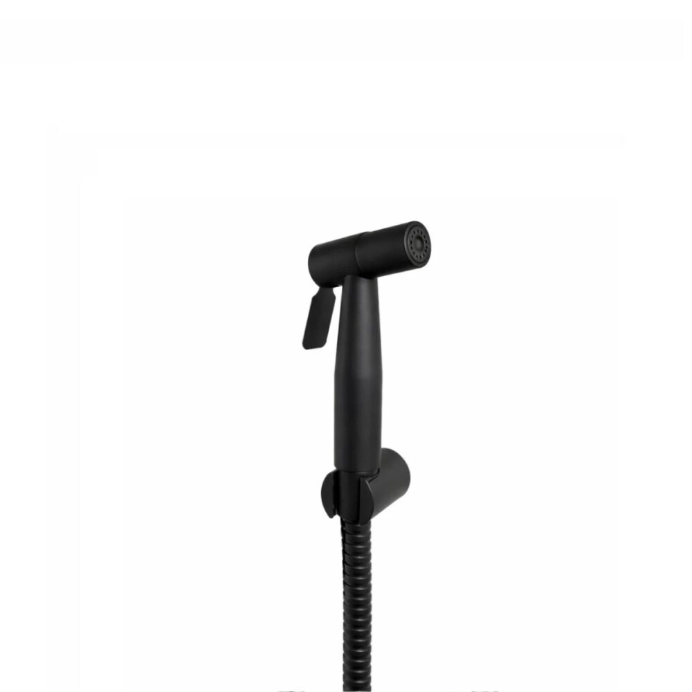 Ducha higiénica Negro mate (Gatillo-flex-soporte) DMC Ducha Higiénica Negro Mate (gatillo-flex-soporte) Dmc