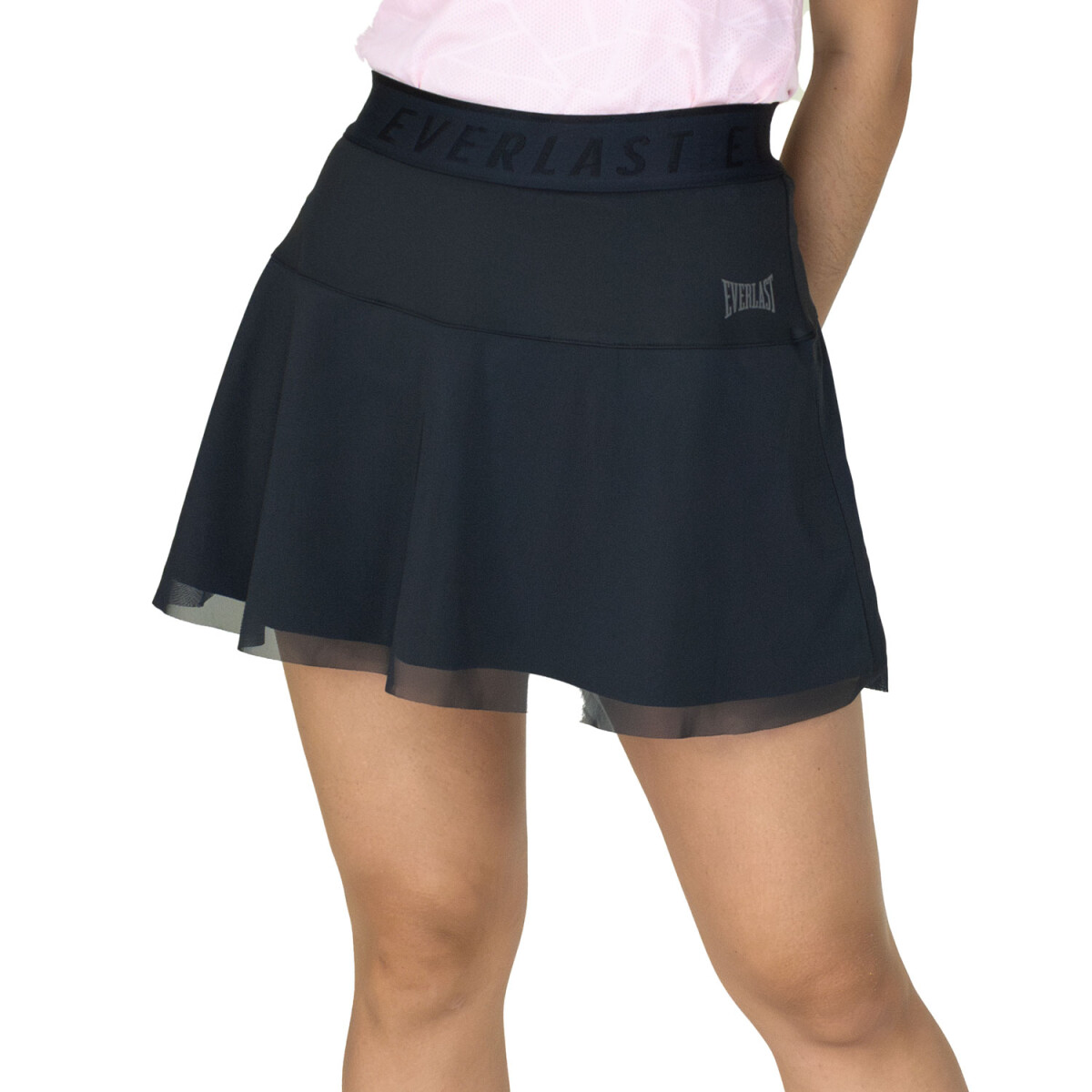 SHORT FEM NYL/SPX EVERLAST LASER PK PK S - BK 