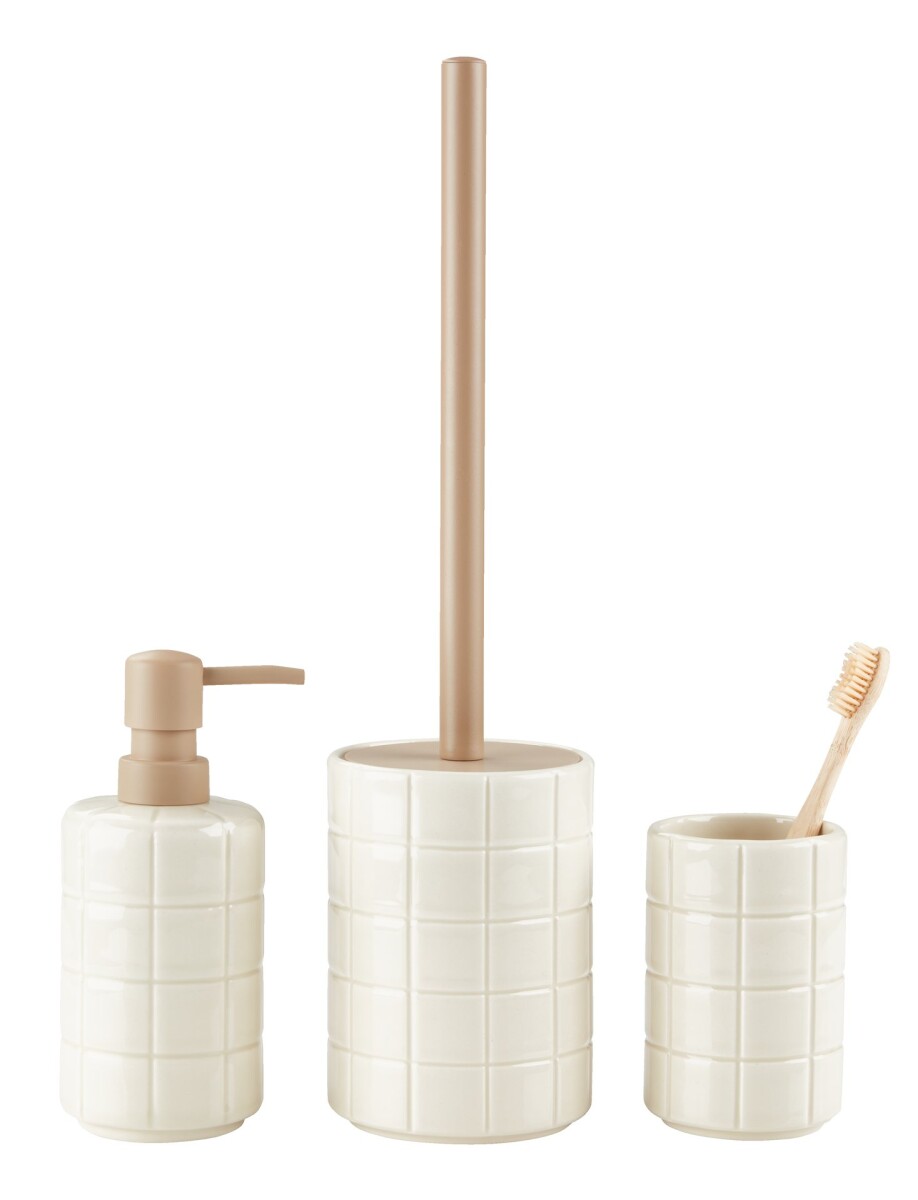 Portacepillos de dientes STENINGE beige 