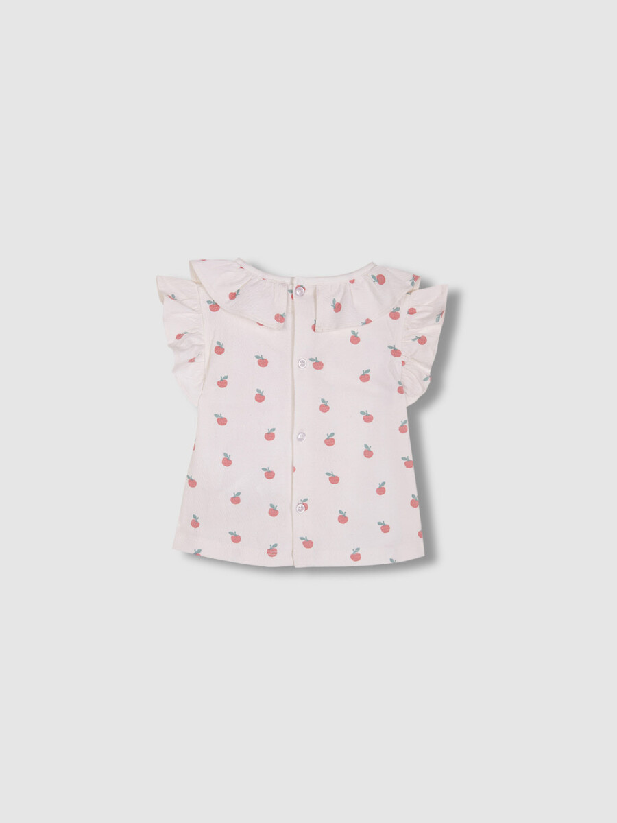 Camiseta Estampado Blanco