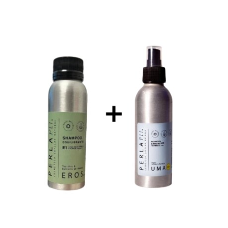 SHAMPOO EROS E1 PERLA PLI 70 ML + FILTRO UV 75 ML SHAMPOO EROS E1 PERLA PLI 70 ML + FILTRO UV 75 ML