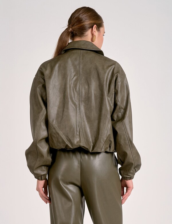 Chaqueta Bomber VERDE