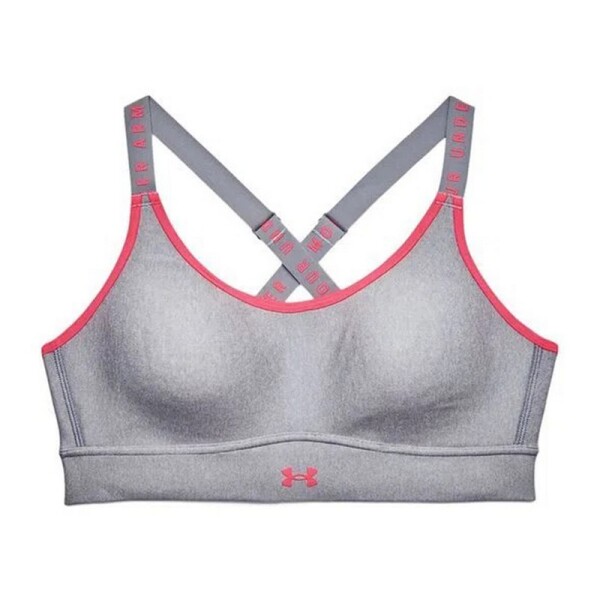 Top Under Armour Mid Cover HeatGear® Gris