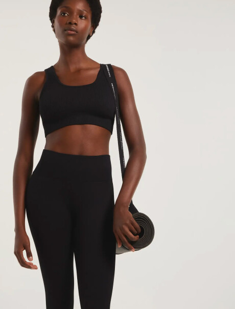 CALZA LEGGINGS DEPORTIVA NEGRO