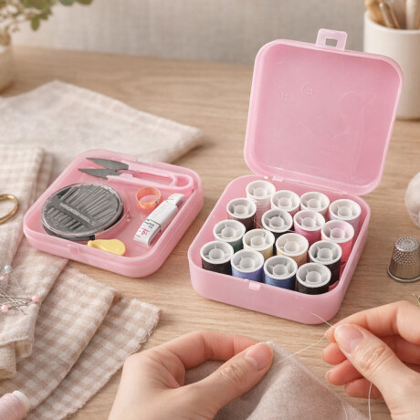 Kit de costura Rosado