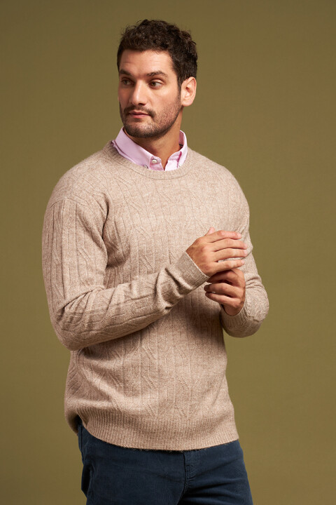 SWEATER JUNIN POLANCO Beige